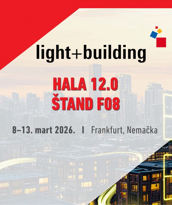 Hermi na sajmu Light + Building 2026
